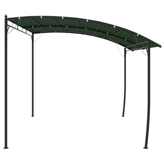 Prieel 3 x 3 x 2,55 m Groen Stof en Aluminium 180 3