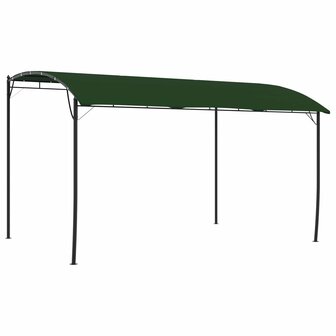 Prieel 4 x 3 x 2,55 m Groen Stof en Aluminium 180 1