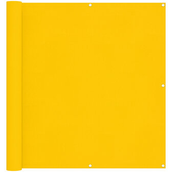 Balkonscherm Geel 110 x 200 cm Oxford Stof 2