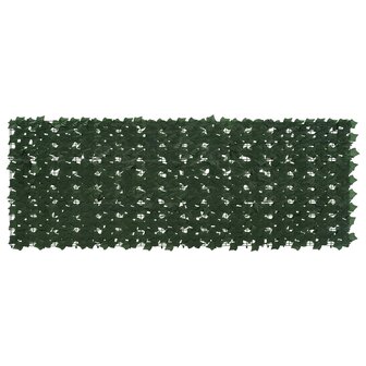 Balkonscherm met bladeren Donkergroen 200 x 75 cm 1