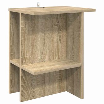 Salontafel Sonoma Eiken 40 x 30 x 49 cm Bewerkt hout 1