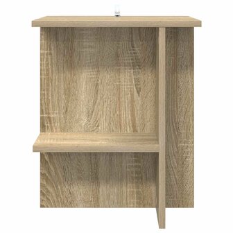 Salontafel Sonoma Eiken 40 x 30 x 49 cm Bewerkt hout 3