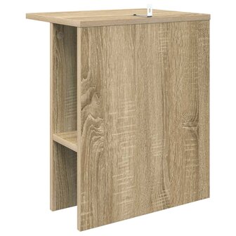 Salontafel Sonoma Eiken 40 x 30 x 49 cm Bewerkt hout 5
