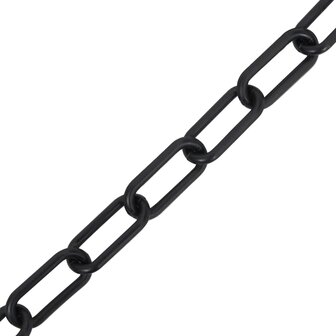 Veiligheidsketting &Oslash; 4 mm 30 m kunststof zwart 2