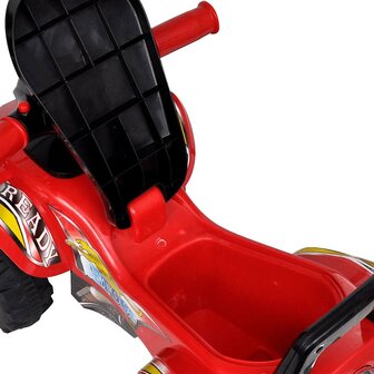 Loopquad met licht en geluid rood 5