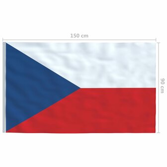 Vlag Tsjechi&euml; 90x150 cm 5