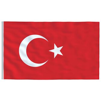 Vlag Turkije 90x150 cm 2