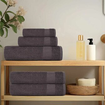 Washandjes FROGN 2 st 30x30 cm 360 g/m&sup2; antraciet 3
