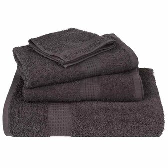 Washandjes FROGN 50 st 30x30 cm 360 g/m&sup2; antraciet 4