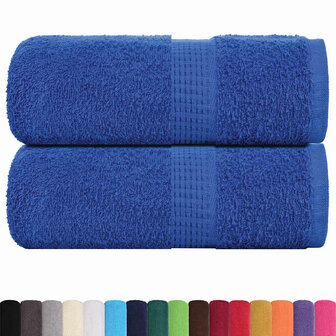 Washandjes FROGN 2 st 30x30 cm 360 g/m&sup2; blauw 2