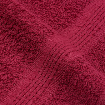 Washandjes FROGN 2 st 30x30 cm 360 g/m&sup2; bordeaux 7