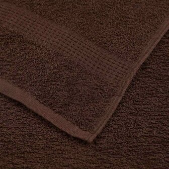 Washandjes FROGN 4 st 30x30 cm 360 g/m&sup2; bruin 6