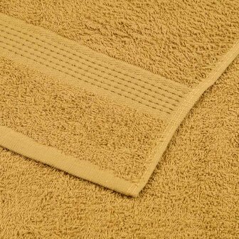 Washandjes FROGN 2 st 30x30 cm 360 g/m&sup2; goud 7