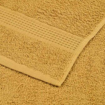 Washandjes FROGN 4 st 30x30 cm 360 g/m&sup2; goud 6