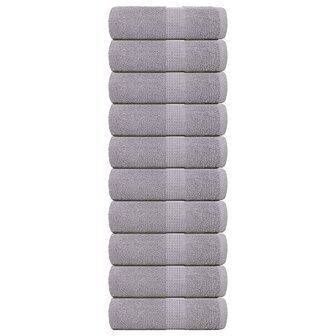 Washandjes FROGN 10 st 30x30 cm 360 g/m&sup2; grijs 1