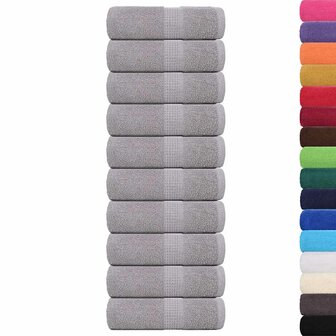 Washandjes FROGN 10 st 30x30 cm 360 g/m&sup2; grijs 2