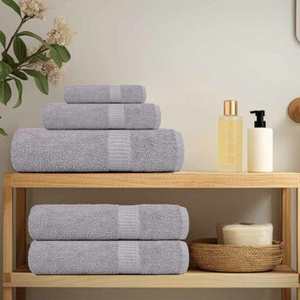 Washandjes FROGN 10 st 30x30 cm 360 g/m&sup2; grijs 3