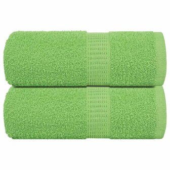 Washandjes FROGN 2 st 30x30 cm 360 g/m&sup2; appelgroen 1