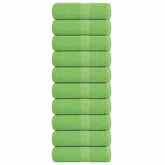 Washandjes FROGN 10 st 30x30 cm 360 g/m&sup2; appelgroen 1
