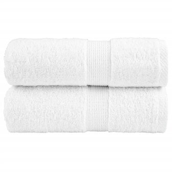 Premium washandjes SOLUND 2 stuks 30x30 cm 600 g/m&sup2; wit 1
