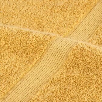 Premium washandjes SOLUND 2 stuks goud 30x30cm 600 g/m&sup2; 6