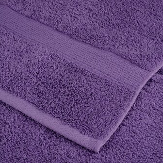 Premium washandjes SOLUND 4 stuks paars 30x30 cm 600 g/m2 6