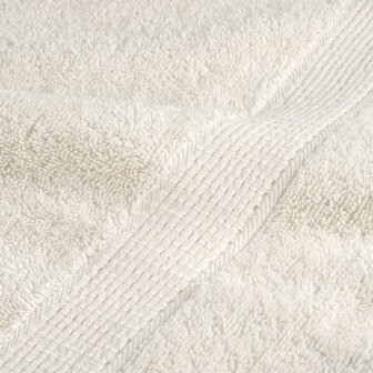 Premium washandjes SOLUND 2 stuks cr&egrave;me 30x30 cm 600 g/m2 7