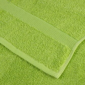 Premium washandjes SOLUND 2 st appelgroen 30x30 cm 600 g/m2 6