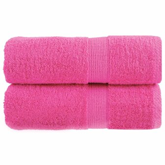 Premium washandjes SOLUND 2 st roze 30x30 cm 600 g/m2 1