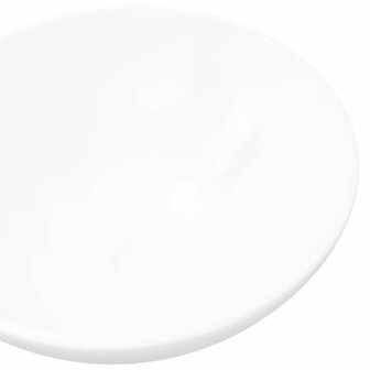 Wastafel rond keramiek wit 3