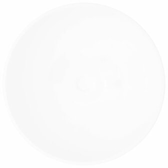 Wastafel rond keramiek wit 5