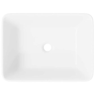Wastafel 40x30x13 cm keramiek wit 7