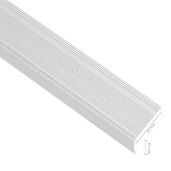 Trapprofielen L-vormig 15 st 90 cm aluminium zilverkleurig 6