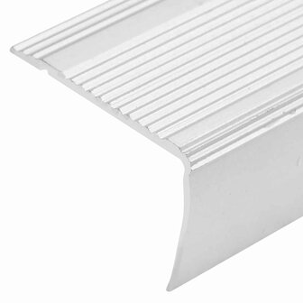 Trapprofielen L-vormig 15 st 90 cm aluminium zilverkleurig 5