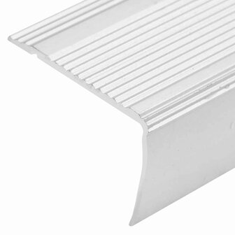 Trapprofielen L-vormig 15 st 100 cm aluminium zilverkleurig 5