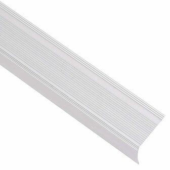 Trapprofielen L-vormig 5 st 100 cm aluminium zilverkleurig 3