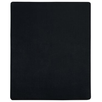 Hoeslakens 2 st jersey 140x200 cm katoen zwart 2