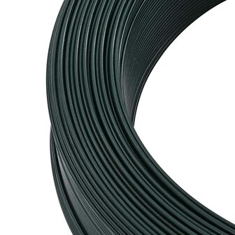 Hekbinddraad 250 m 2,3/3,8 mm staal zwartachtig groen 5