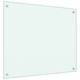 Spatscherm keuken 70x60 cm gehard glas melkwit 3