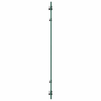 Spatscherm keuken 80x60 cm gehard glas zwart 6