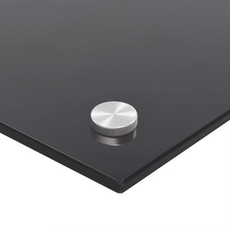  Spatscherm keuken 100x40 cm gehard glas zwart 9
