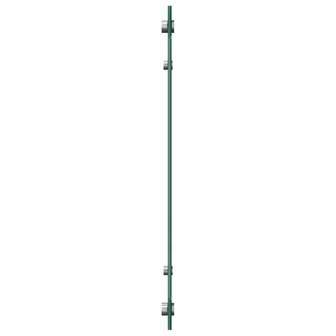  Spatscherm keuken 100x60 cm gehard glas zwart 6