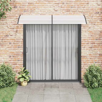 Deurluifel 240x75 cm PC zwart en transparant 3