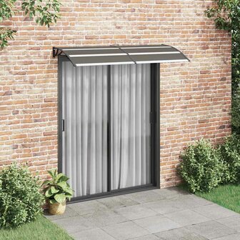 Deurluifel 200x75 cm PC zwart 1