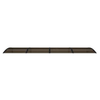 Deurluifel Zwart 350x100 cm Polycarbonaat 4