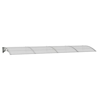 Deurluifel Grijs 400x100 cm Polycarbonaat 2