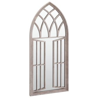 Spiegel 100x45 cm ijzer zandkleurig 3