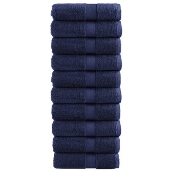 Gastendoekjes SOLUND 10 st 600 g/m&sup2; 30x50 cm marineblauw 1