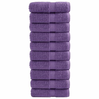 Gastendoekjes SOLUND 10 st 600 g/m&sup2; 30x50 cm paars 1