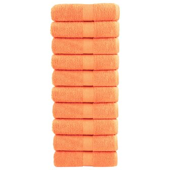 Gastendoekjes SOLUND 10 st 600 g/m&sup2; 30x50 cm oranje 1